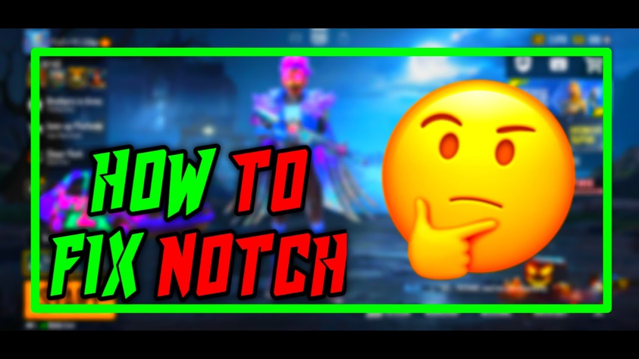 HOW TO FIX | NOTCH PROBLEM IN | PUBG MOBILE |