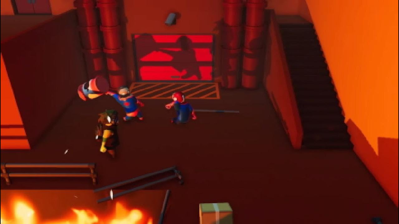 Gang Beasts but im Spider-Man