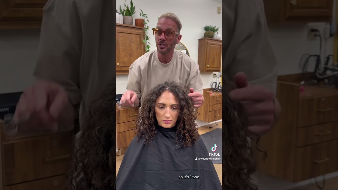 Cutting Curly Hair round