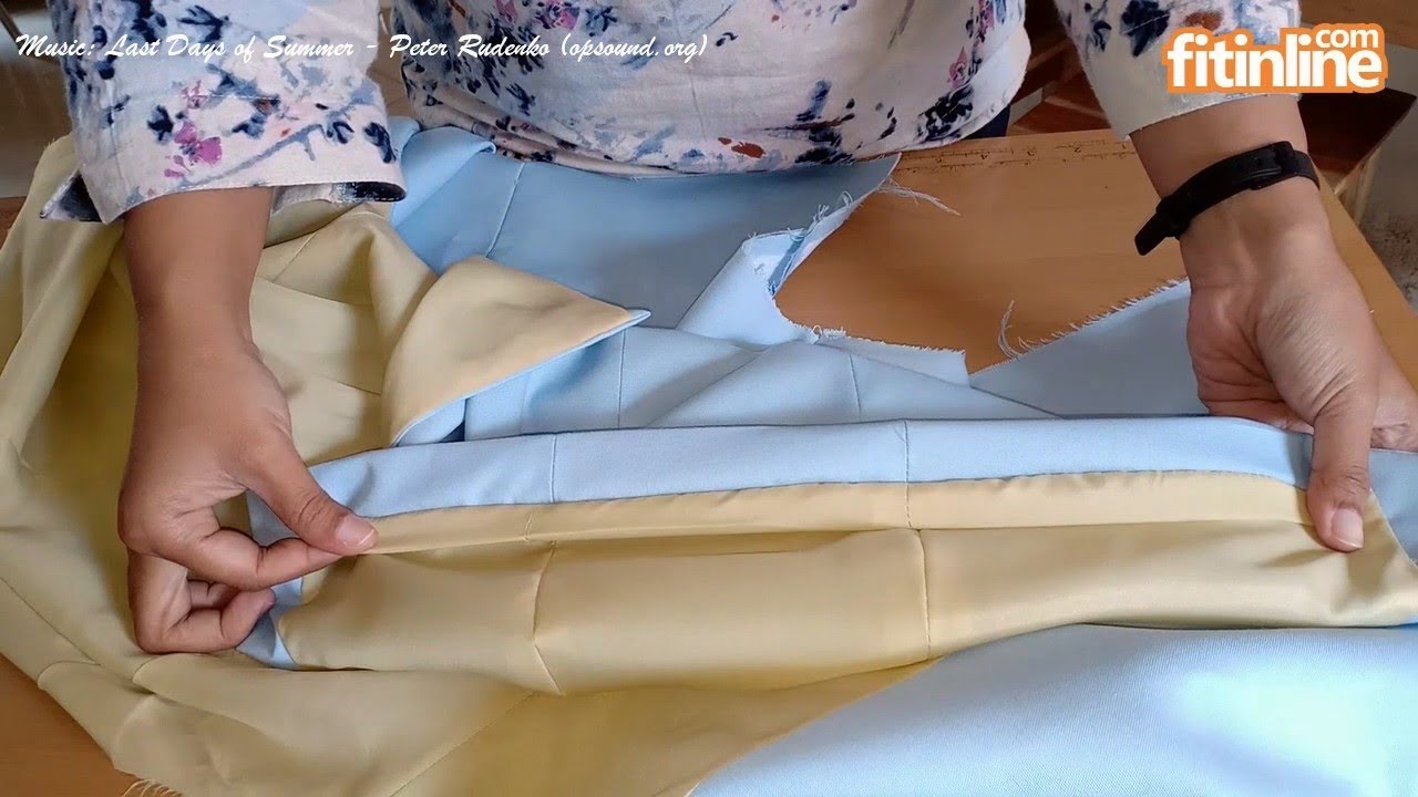 Menjahit Jas: Cara Menjahit Kelim Furing