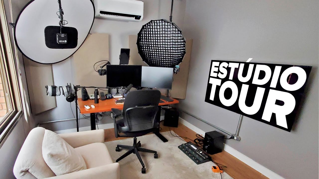 O ESTÚDIO PERFEITO! - Setup Tour