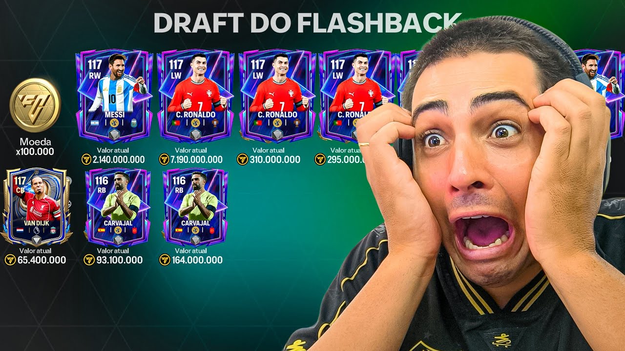 GANHEI 1 MESSI E 3 CR7 117 