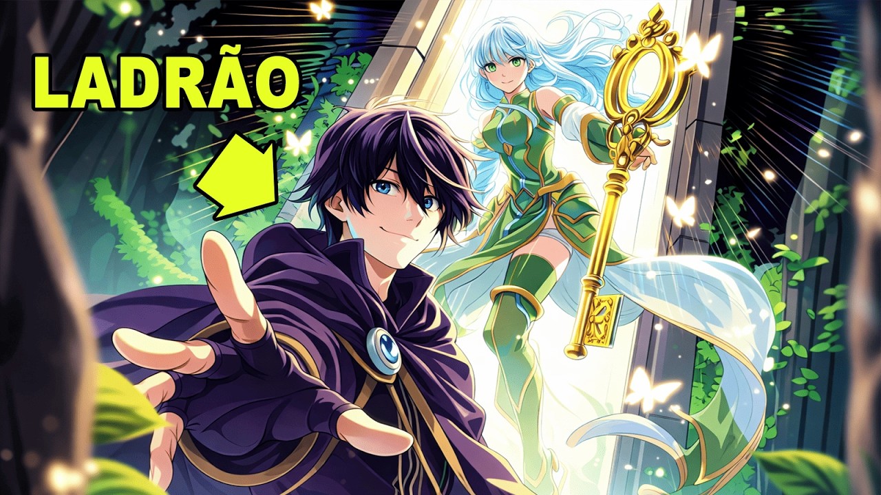 🌌ELE APRENDEU A VIAJAR PELOS MUNDOS E ROUBAR AS HABILIDADES DE TODAS AS CRIATURAS! - MANHWA!