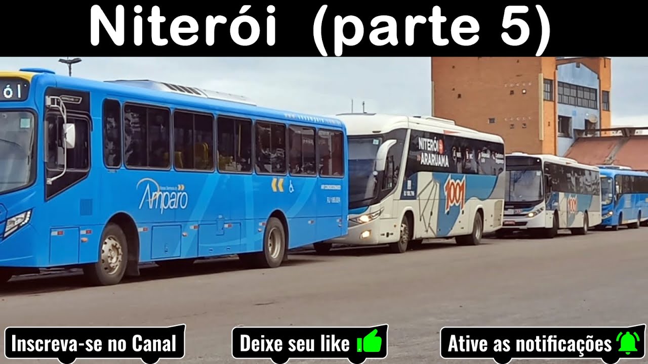 Niterói (Parte 5) Terminal João Goulart Movimentação de ônibus urbanos #movimentaçãodeônibus