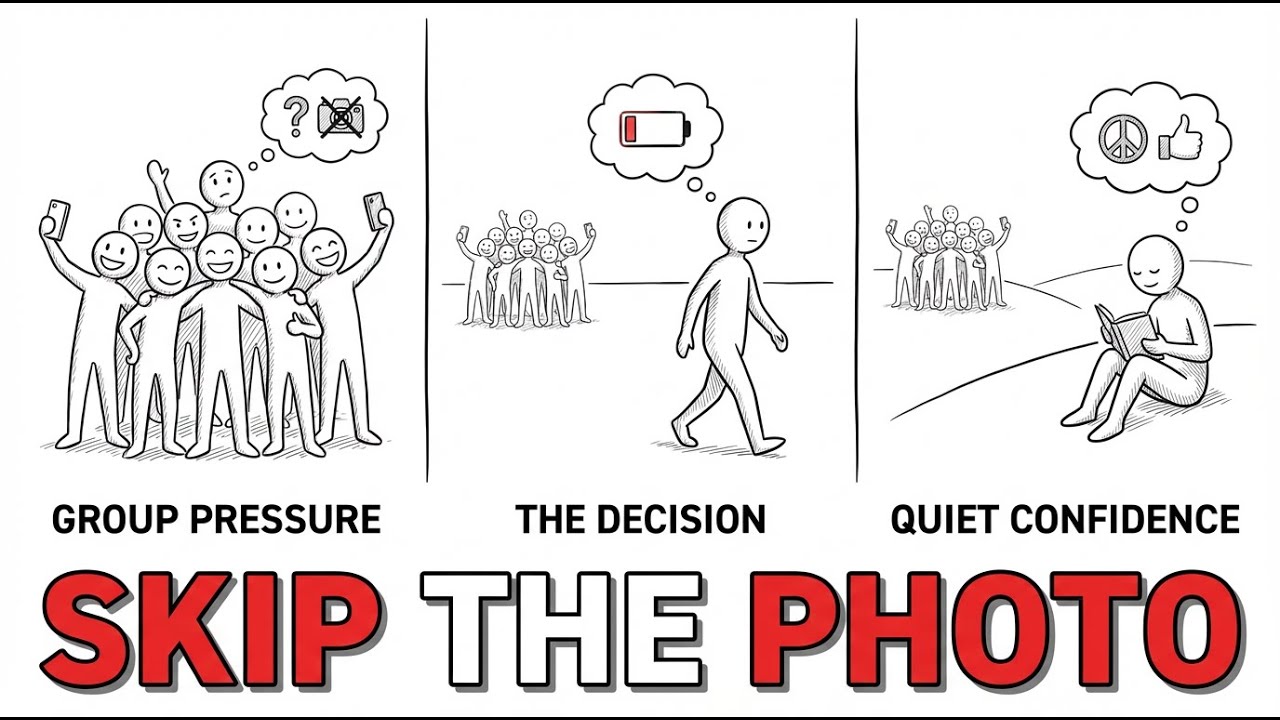 Psychology of People who skip group Photo shots 🫩😳
