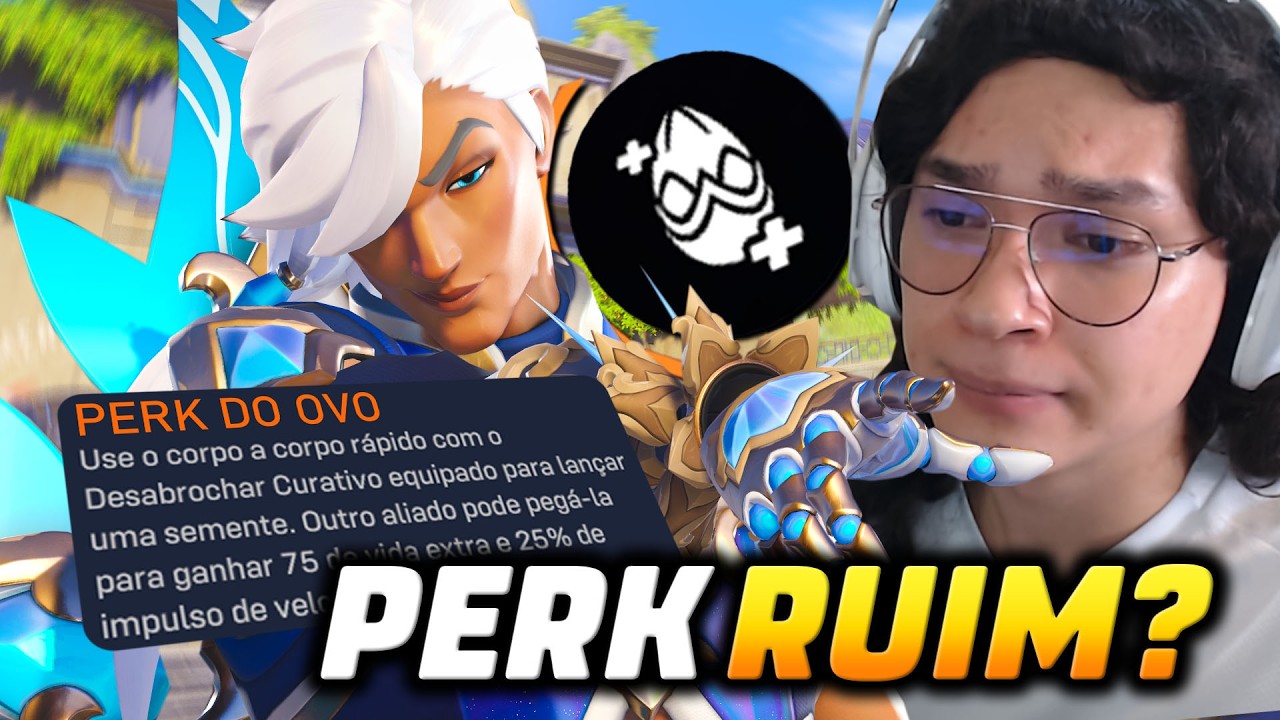 TESTEI A PERK DO OVO E A BLIZZARD REALMENTE ODEIA O FLORZINHA KKKKKK