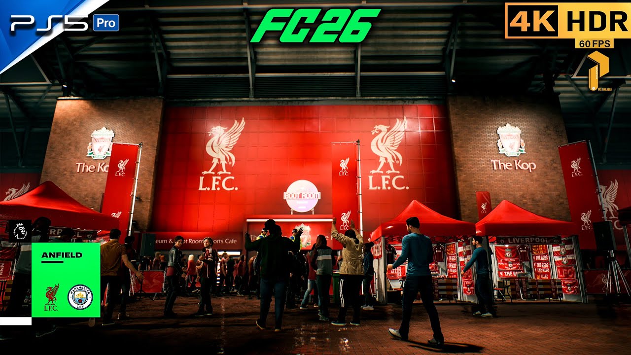 FC 26 PS5 Liverpool vs Man City | Premier League 25/26 - Full Match 4K HDR #fc26 #ps5 #4k #football