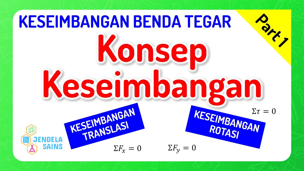 Keseimbangan Benda Tegar • Part 1: Konsep Keseimbangan