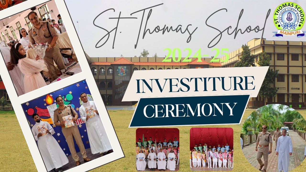 Investiture Ceremony 2024, St. Thomas School | Ceremony function #video #school  Prashant Mishra