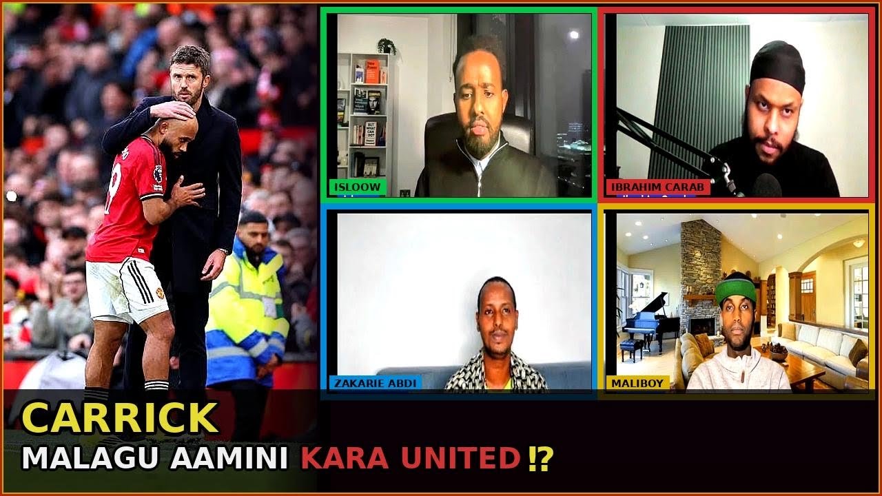 Ma u qalma Carrick tababaraha rasmiga ee United | wacdarada Mbeumo & Mainoo dhibano u aha Amorim 🤔