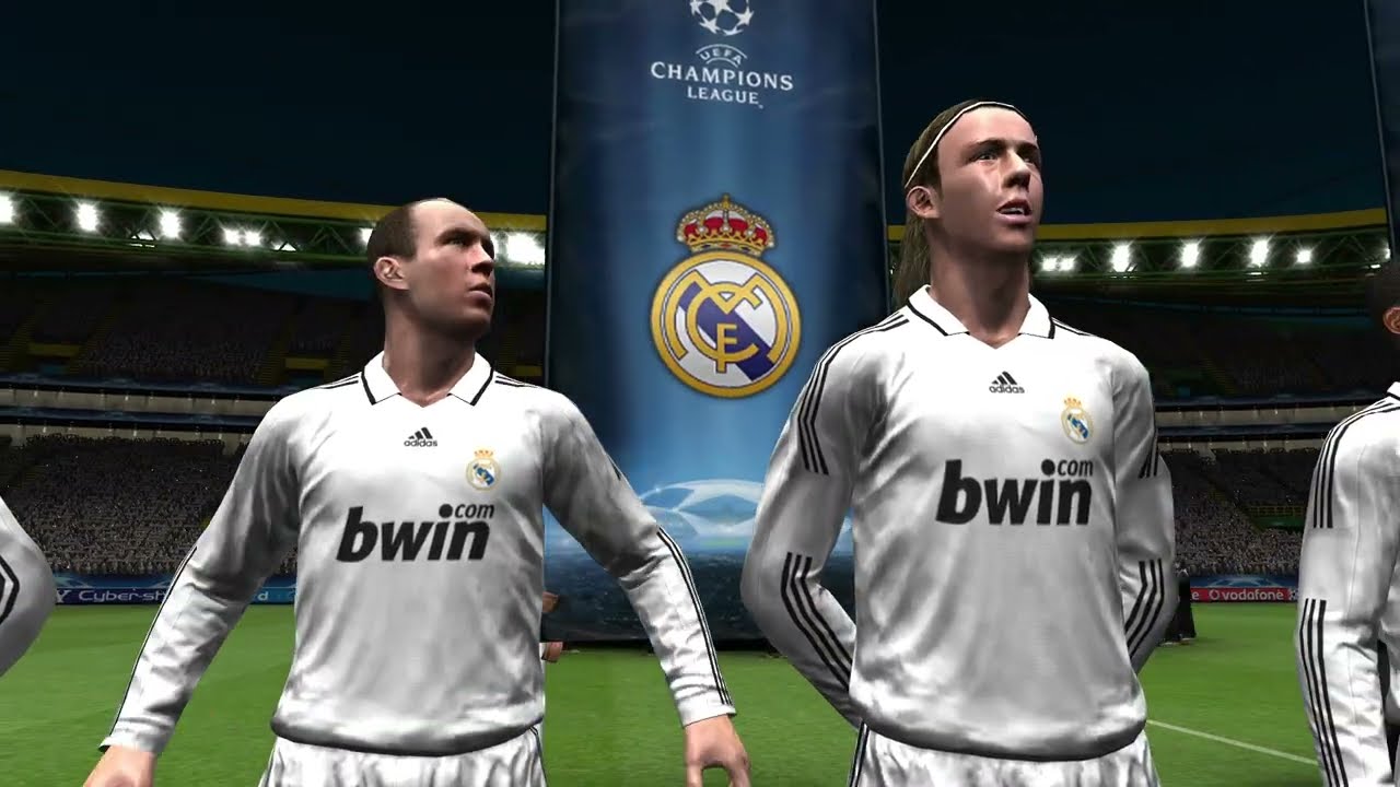 PES 2009 Real Madrid Vs Liverpool (Champions League)