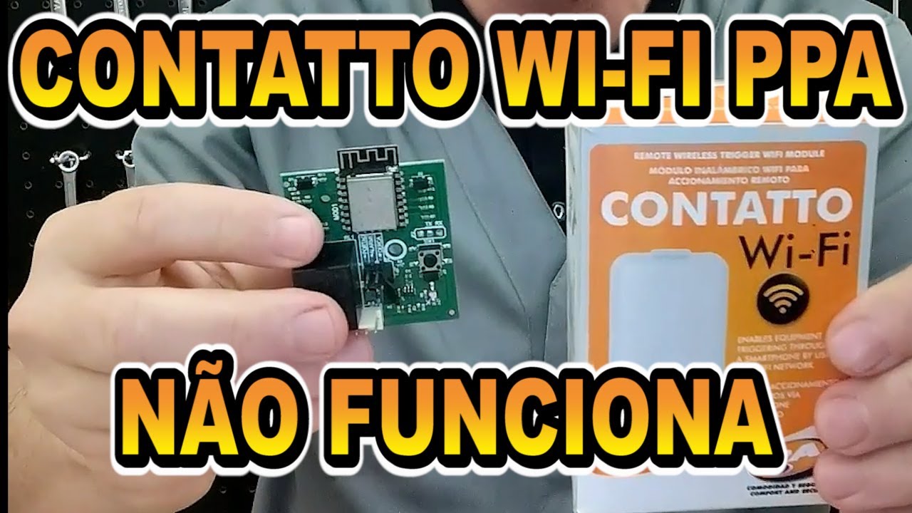 Contatto Wi-Fi da PPA não conecta na Rede. (Resolvido)