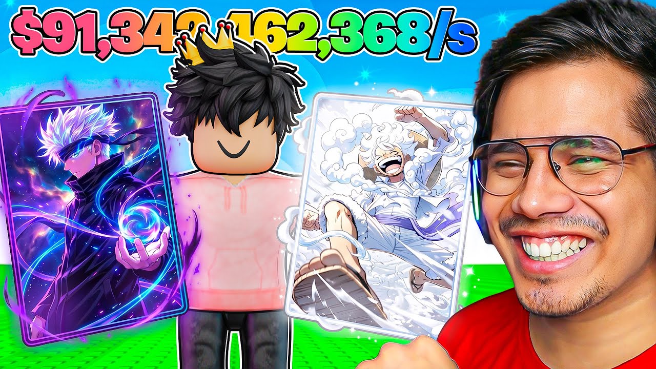 ANIME CARD FARMING ROBLOX 😱