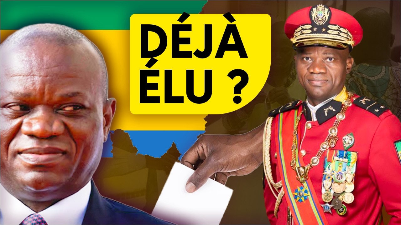 Gabon : Une élection présidentielle gagnée d'avance par Brice Oligui Nguema?