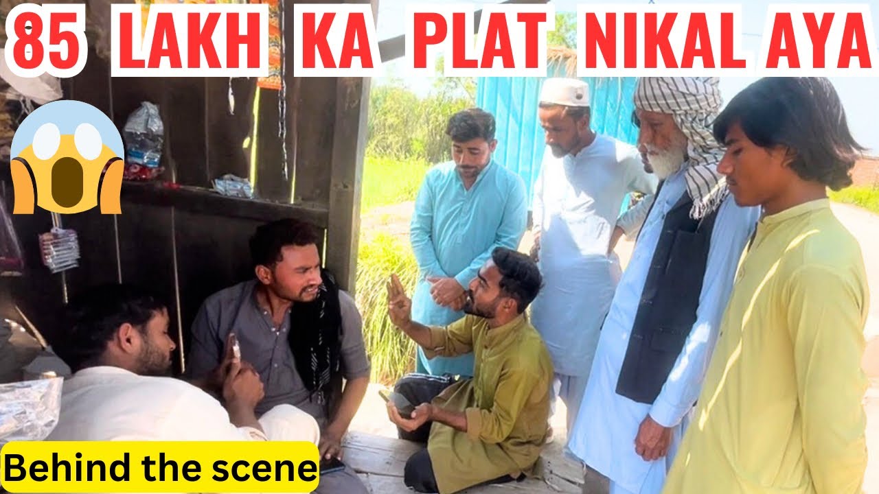 Kashi Ka Nikla 85 Lakh Ka Plat😎😎|Behind The Scene 😂😂