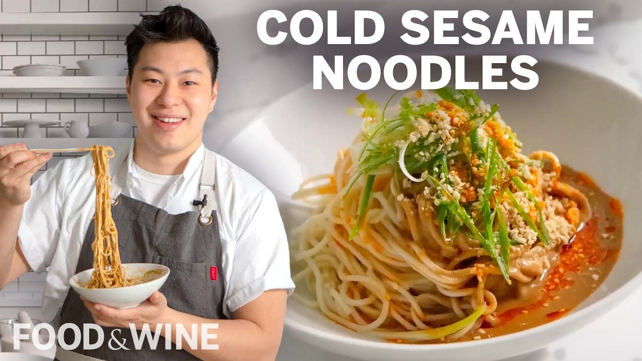 Lucas Sin’s Chilled Sesame Noodles Are Your Go-To Summer Dish | Chefs At Home