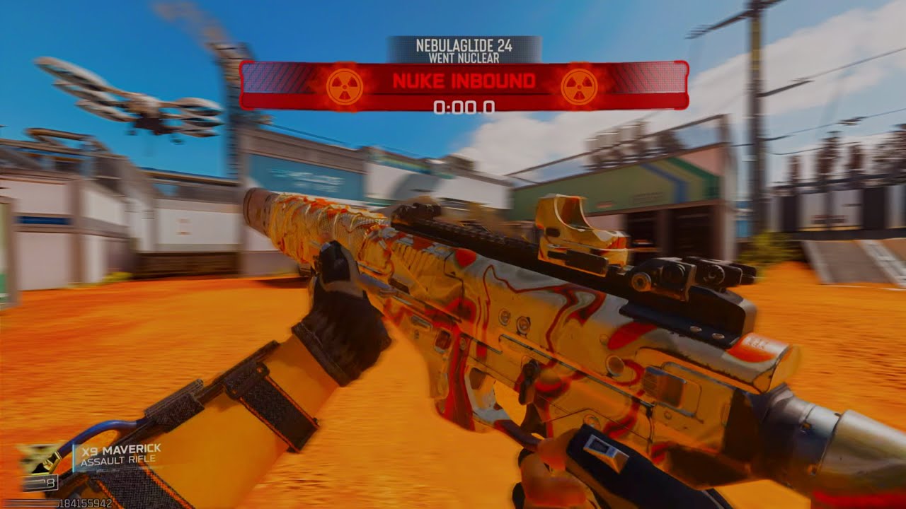 DROPPING A NUKE IN BLACK OPS 7