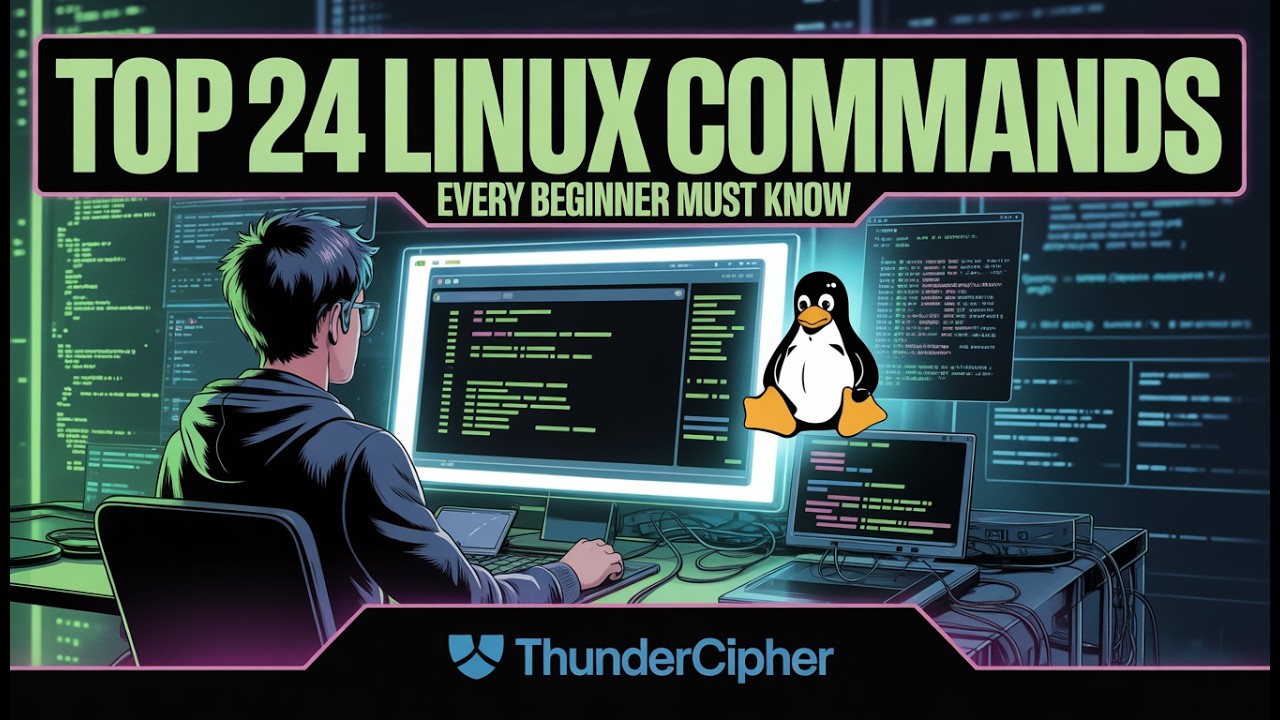 Top 24 Linux Commands Every Beginner Must Know