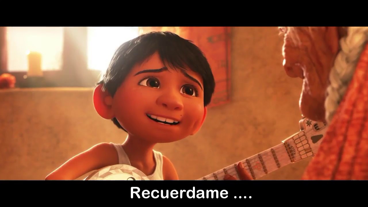Coco - Recuerdame (Letra - latino)
