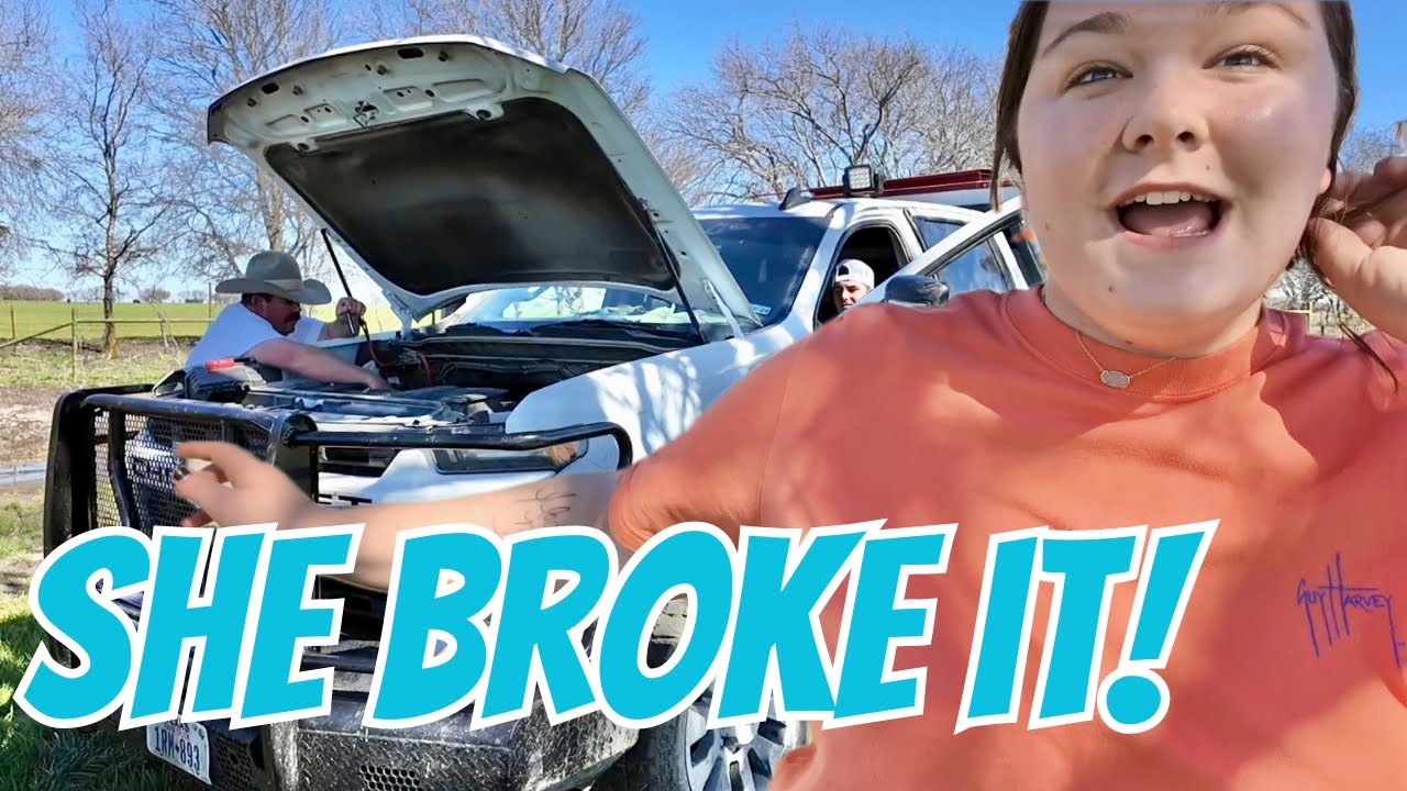 Грузовик с кормом сломался | Bar 7 Ranch