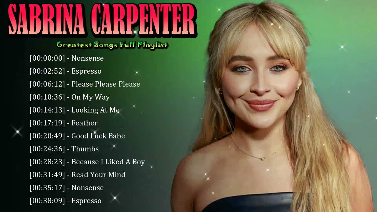 🌸 Sabrina Carpenter - Romantic moods and playful tones keep fans emotionally invested 🎶