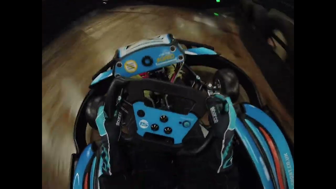 My first karting video recorded! 