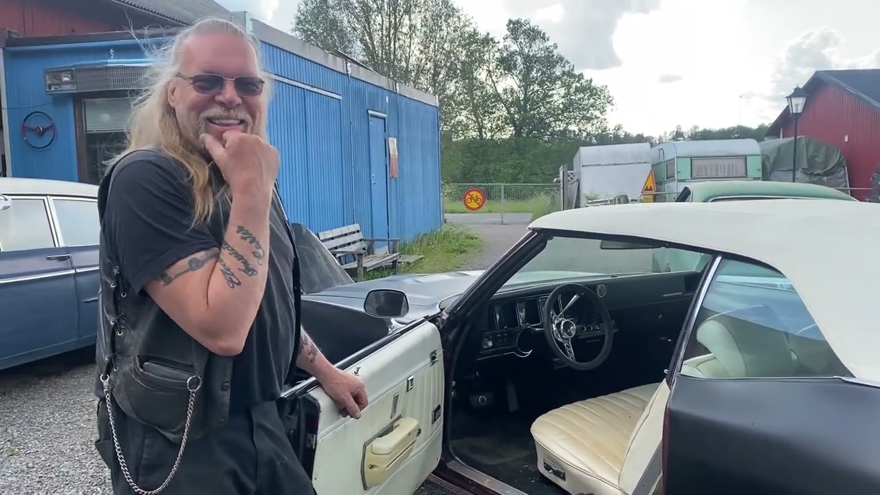 Presentation av billyften och en 1971 GS 455 convertible
