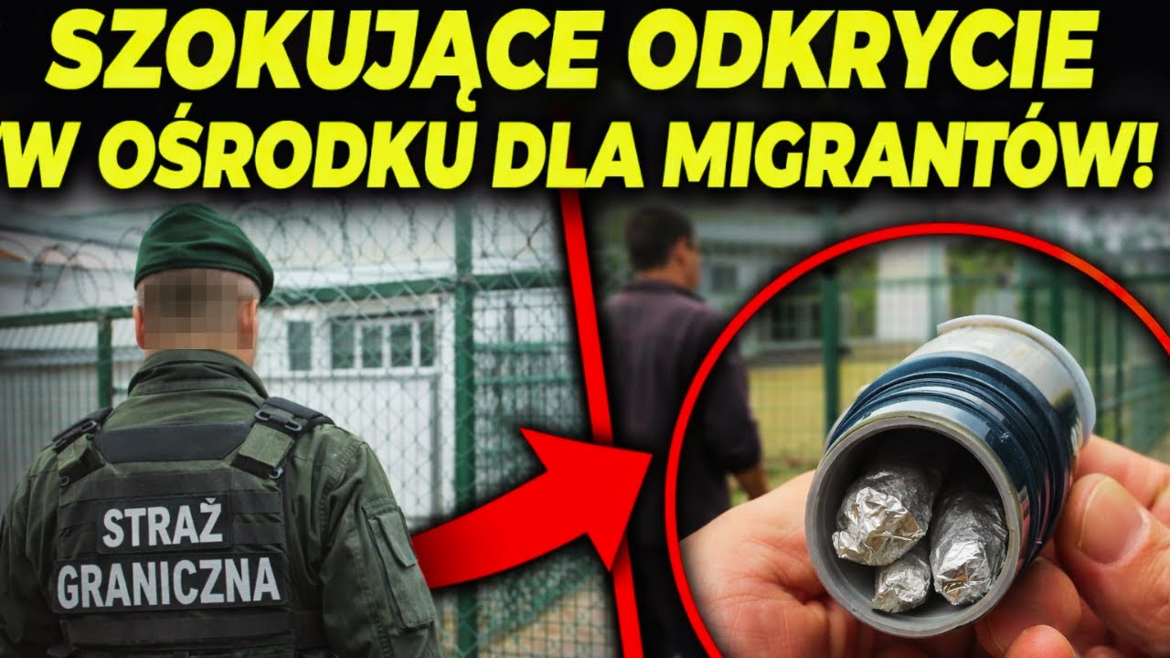 SZOKUJĄCE ODKRYCIE STRAŻY GRANICZNEJ W OŚRODKU DLA MIGRANTÓW