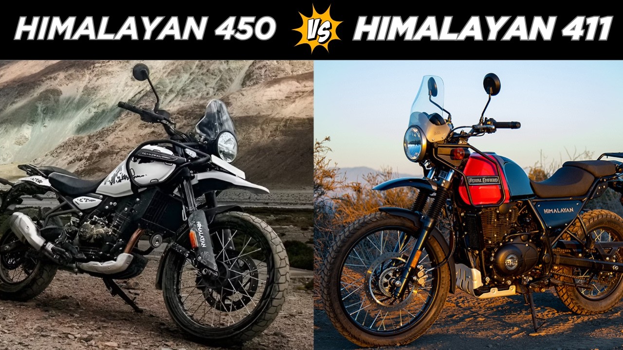 Royal Enfield Himalayan 450 против 411: стоит ли он на 40% дороже? (2026)