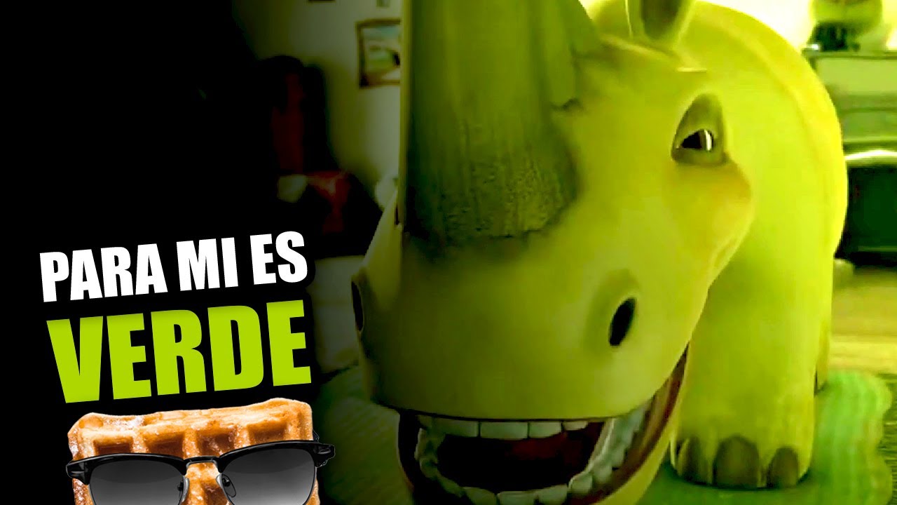 LA PELÍCULA DEL RINOCERONTE MÁGICO VERDE O AMARILLO (DEBATE EN LOS COMENTARIOS)