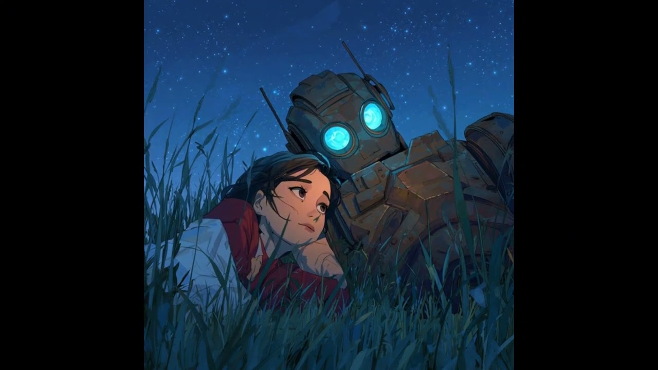Robot ve Kız - Mavi, maviydi gökyüzü