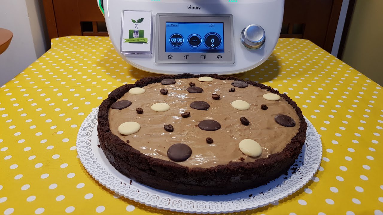 Torta fredda alla crema di caffè per bimby TM7 TM6 TM5 TM31