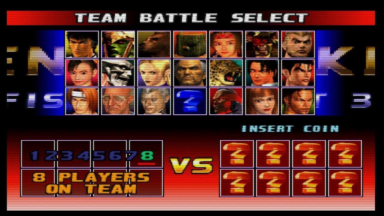 Team Battle Mode Part 82 - Tekken 3 PS 5 Gameplay
