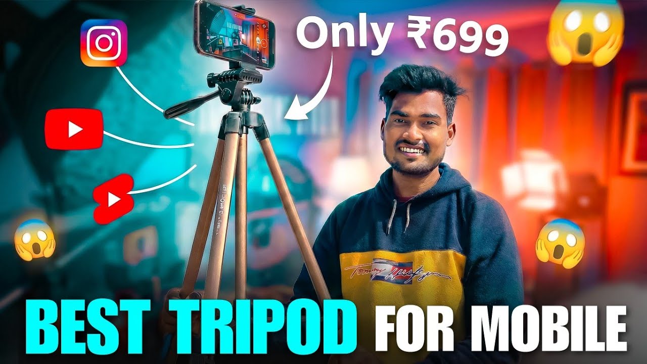 Best Tripod for Mobile under ₹1000 - Syvo WT 3130 Aluminium Tripod Review !! 