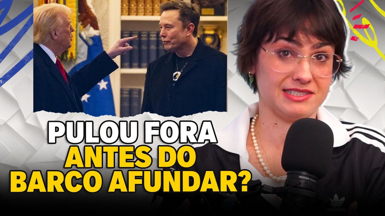 ELON MUSK ROMPE COM TRUMP E DEIXA GOVERNO ANTES DO PRAZO #BF