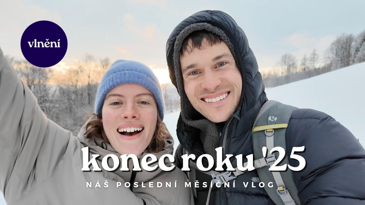 poslední vlog | tiny domky, první sníh & natáčení