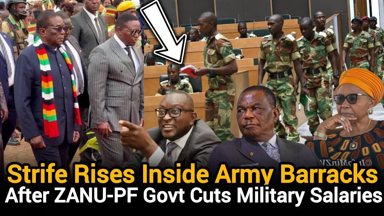 BREAKING🔥|Strife Rises Inside Army Barracks After ZANU-PF Govt Cuts Military Salaries🇿🇼🤯