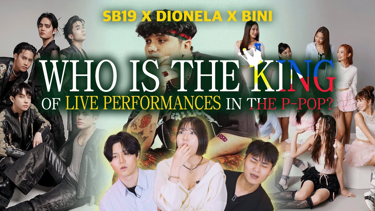 Who is the best live singer from the P-POP according to Koreans? | SB19 VS DIONELA VS BINI 🇵🇭