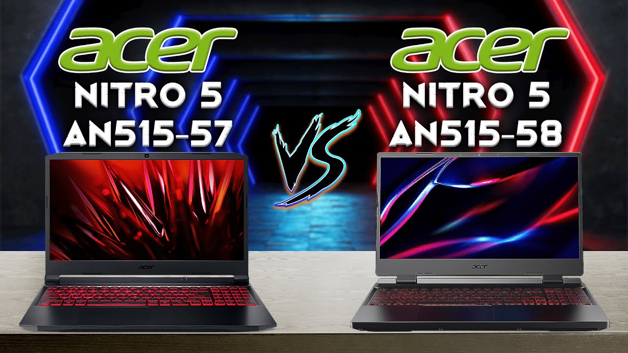 Acer Nitro 5 AN515-57 vs Nitro 5 AN515-58 (2023) | Best Gaming & Editing Laptop | Old vs New