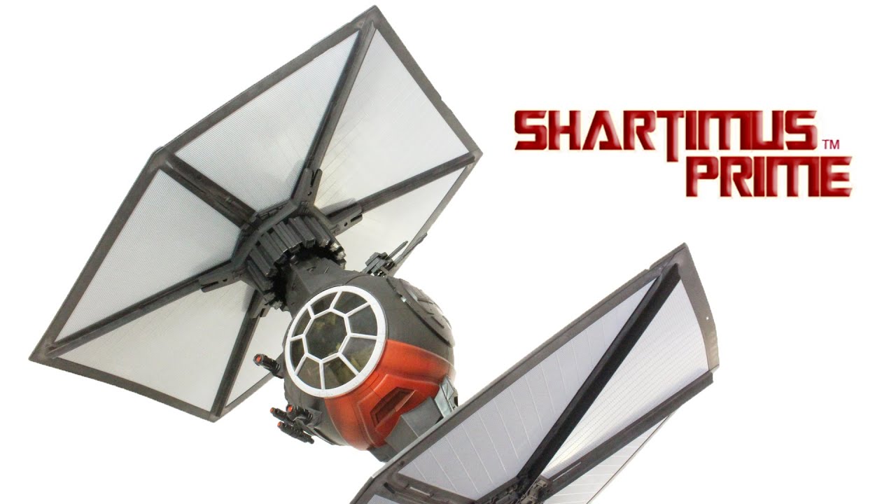 Star Wars TIE Fighter Elite Black Series 6 Inch 1:12 Scale The Force Awakens Vehicle Figure Review
