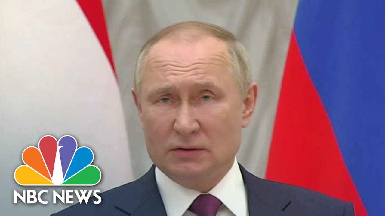 Putin Breaks Silence On Ukraine Standoff