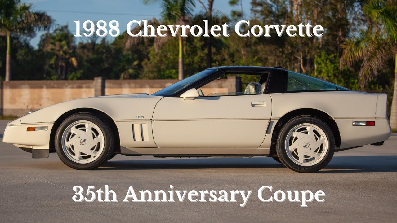 1988 Chevrolet Corvette 35th Anniversary Edition