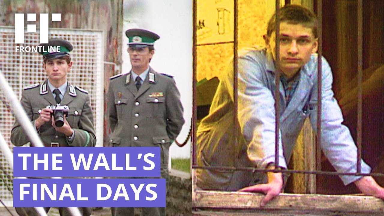Last Days of East Berlin: Tense Footage of Protests at Checkpoint Charlie and Berlin Wall (1989)