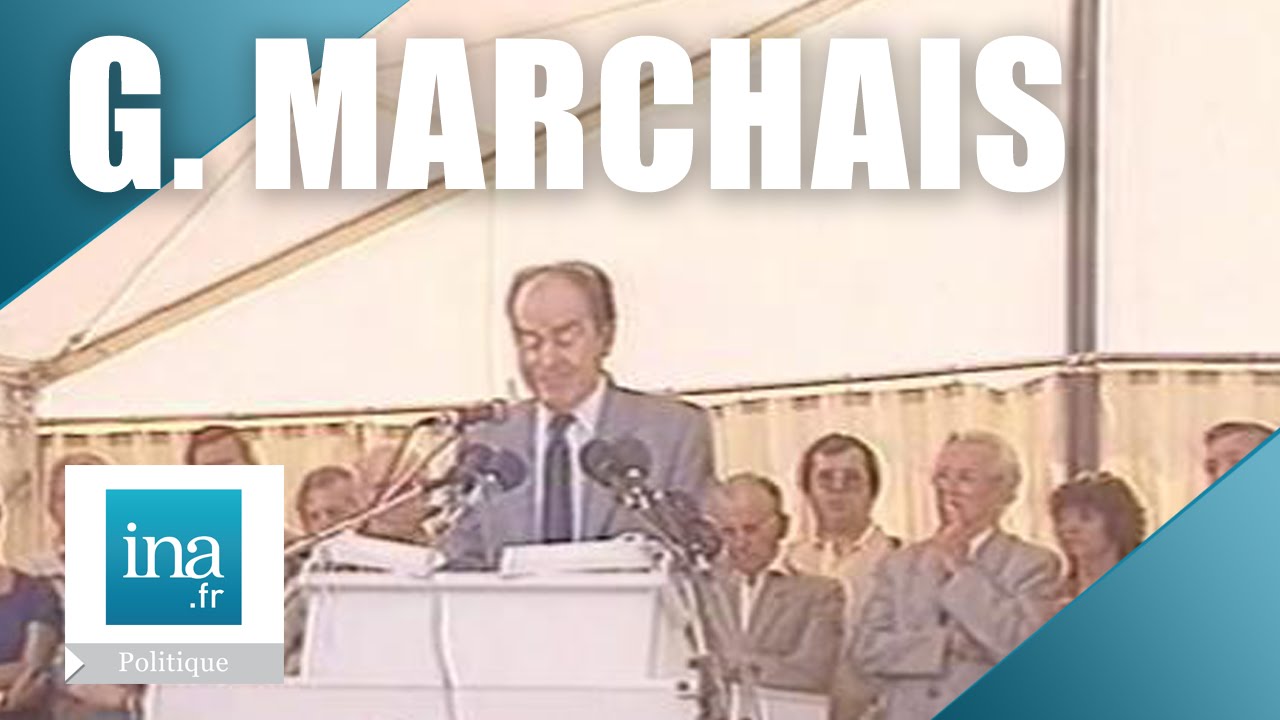Georges Marchais à la Fête de l'Humanité 1989 | Archive INA