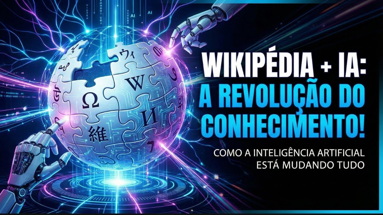 🔥 A IA da Wikipédia Vai MUDAR a Forma Como Aprendemos (Revolução do Conhecimento)