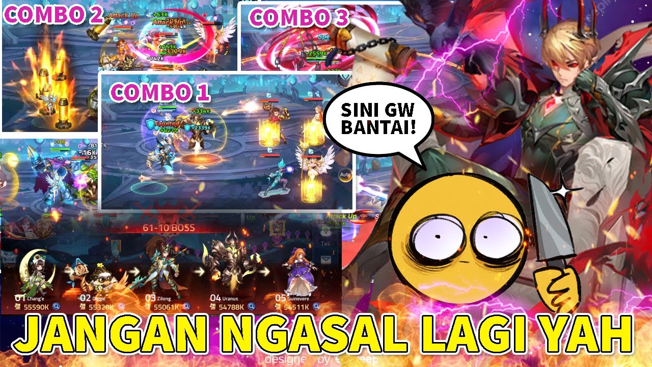 🔪 GAK JAMAN LAGI CAMPAIGN NGASAL! PAKE COMBO GINI DONG! MLA ADVENTURE INDONESIA