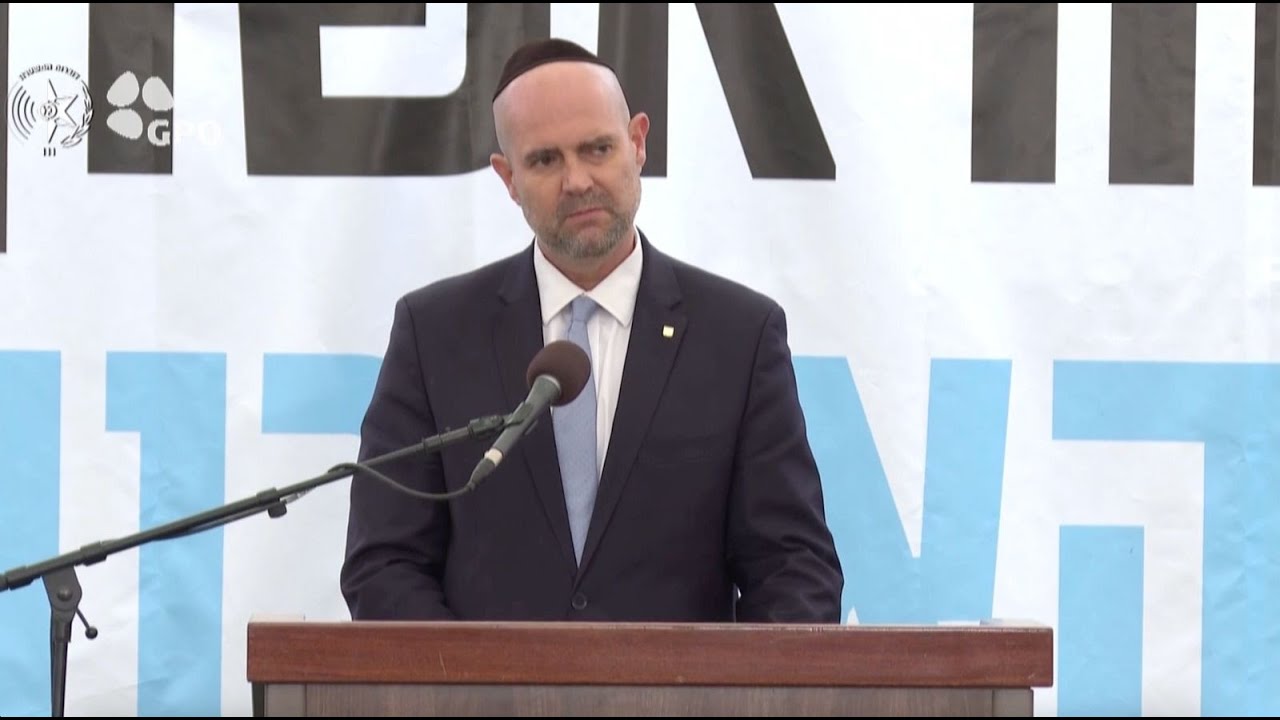 יו״ר הכנסת אמיר אוחנה מספיד את גיבור ישראל - רס״ל רן גואילי הי״ד