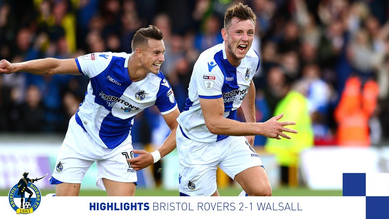 Highlights: Bristol Rovers 2-1 Walsall