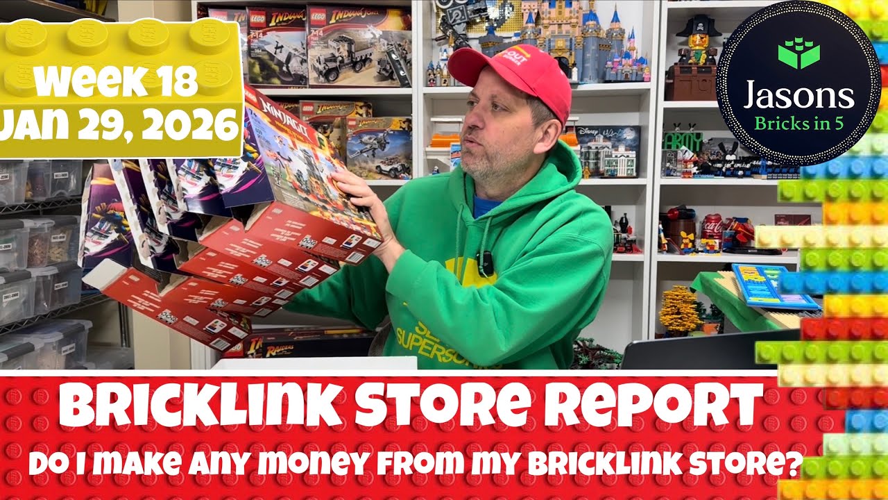 Действительно ли я получаю какую-либо прибыль от своего магазина на Bricklink? | 18-я неделя прод...