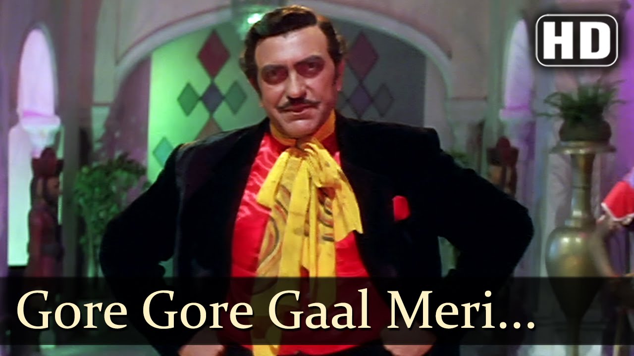 Gore Gore Gaal Meri Jaan Ke - Zeba Bakhtiyar - Amrish Puri - Jai Vikranta - Bollywood Item Songs